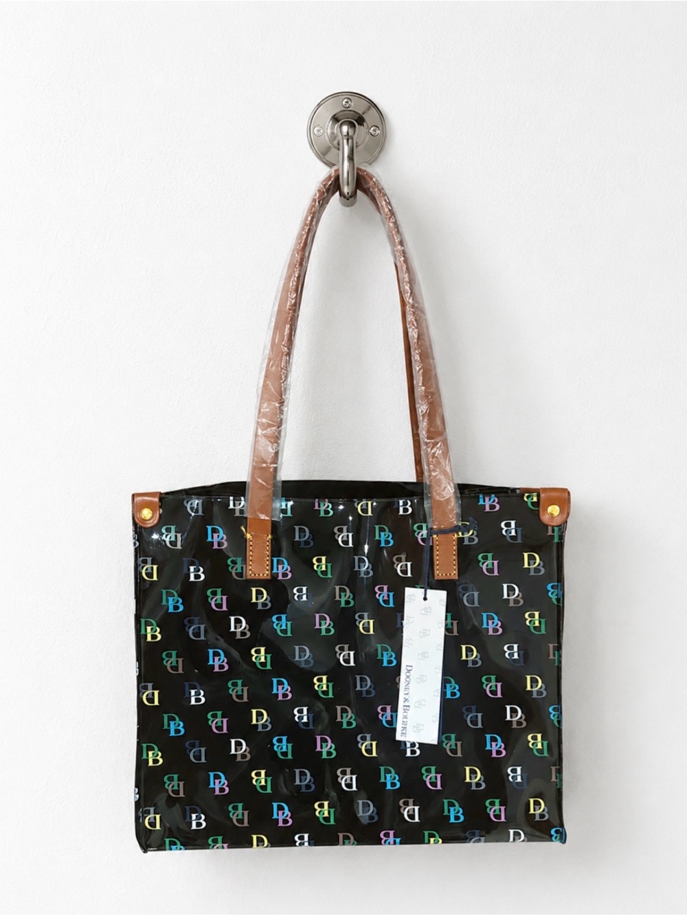 Dooney & Bourke medium shopper bag  with Multicolor DB Monogram